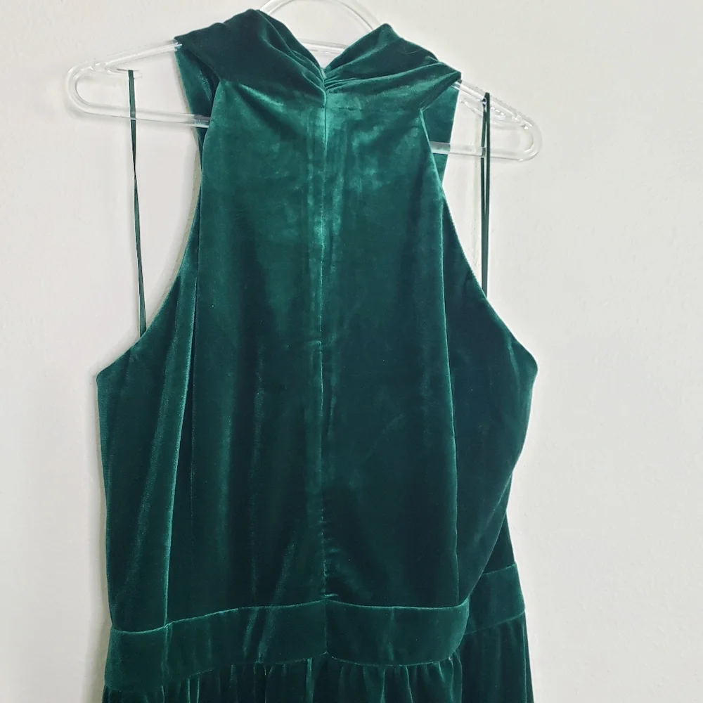 Baltic Born Cleopatra Crushed Velvet Jumpsuit - Picture 7 of 8